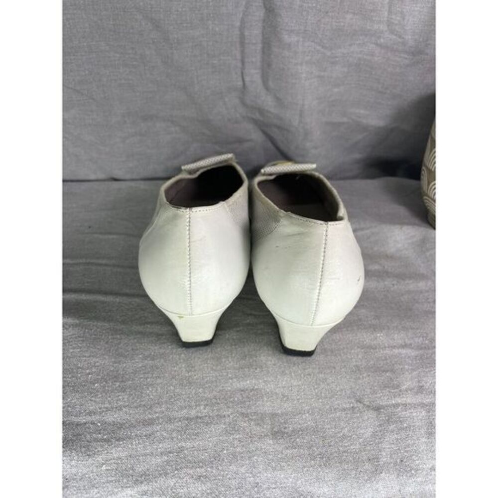 La Linea Hassia Gina white pump sz 9.5‎ - Picture 2 of 10